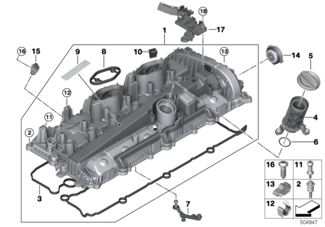 2020 BMW X4 M  Pin Diagram for 13717802510