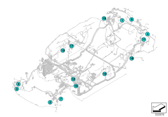 2018 BMW X2  Universal Socket Housing Diagram for 12527505225