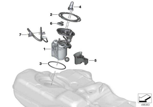 2019 BMW M850i xDrive O-RING Diagram for 16117188566