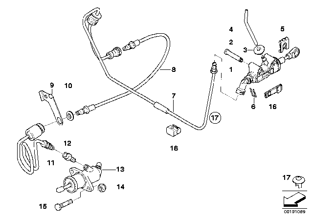 2007 BMW M6  Pipe Diagram for 21527839306