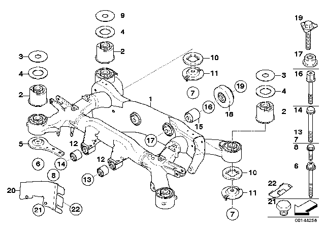 2007 BMW 760Li  Heat Shield, Left Diagram for 33326770533