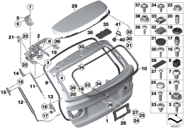 2015 BMW 328d xDrive  Covering Diversity Diagram for 51317263164