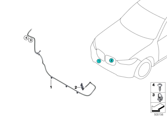 2019 BMW X7  JET Diagram for 61668737962