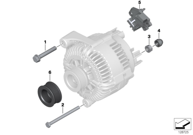 2011 BMW 335is  Hex Bolt With Washer Diagram for 07119906167