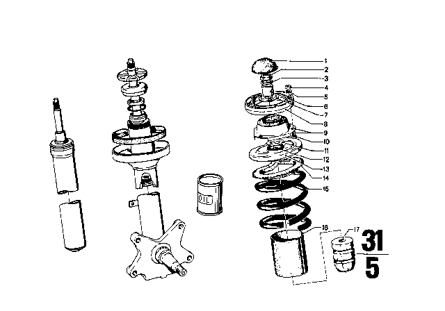 1967 BMW 1602  Washer Diagram for 07119900530