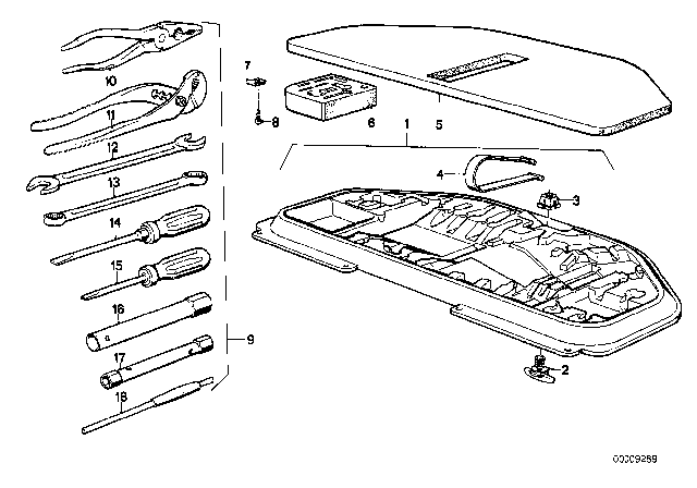 1987 BMW M6  Threaded Plug Diagram for 71111113291