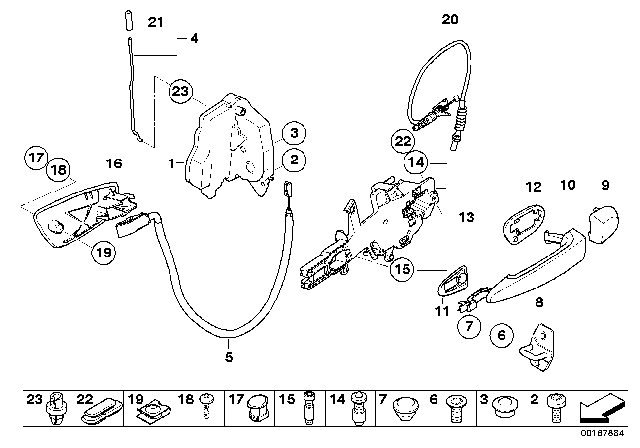 2009 BMW 328i xDrive Covering Door, Primed Left Diagram for 51217162431