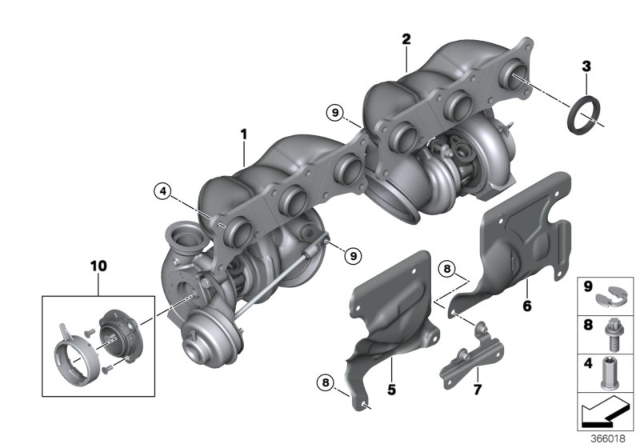 2011 BMW 740i  O-Ring Diagram for 11427563453