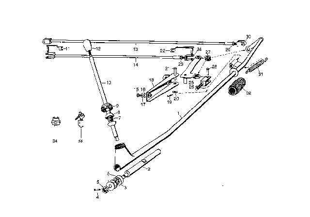 1956 BMW Isetta  Split Pin Diagram for 07119945112