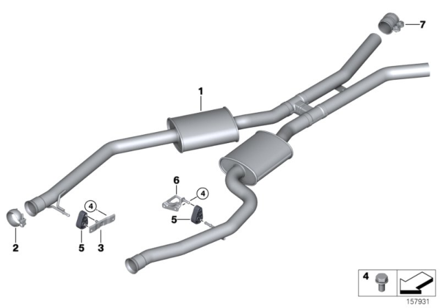 2008 BMW X5  Kugelbandschelle Diagram for 18207548740