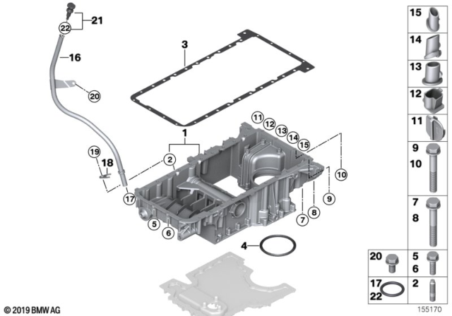 2007 BMW X5  Coupling Yoke Diagram for 11437546696