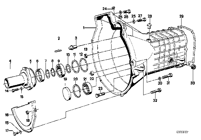 1977 BMW 320i  Screw Plug Diagram for 27111226798