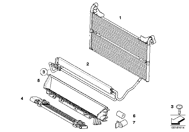 2009 BMW 535i xDrive  Automatic Transmission Oil Cooler Diagram for 17217560963