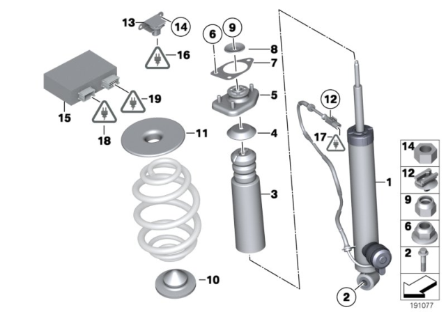 2015 BMW Z4  Plate Diagram for 33526788999