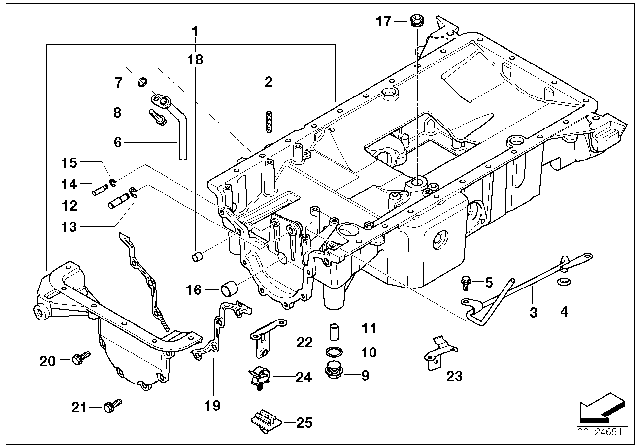 2003 BMW Alpina V8 Roadster  Stud Bolt Diagram for 07129908111