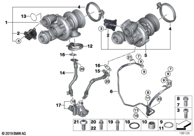 2010 BMW X6  Hollow Bolt Diagram for 11427593269