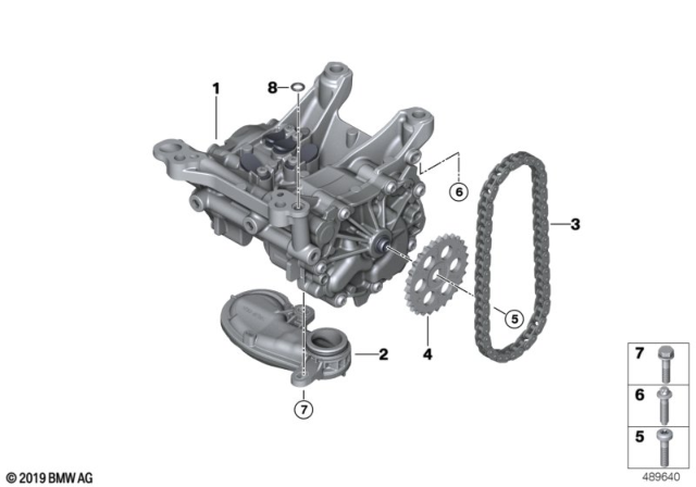 2020 BMW 440i xDrive  Suction Pipe Diagram for 11417643047