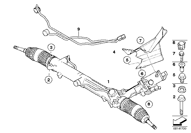 2006 BMW M6  Heat Resistant Plate Diagram for 32102282930