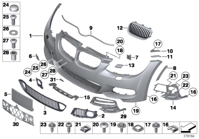 2013 BMW 328i Sheet Metal Screw With Washer Diagram for 07119904263