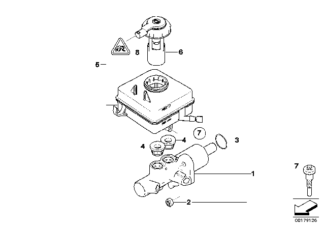 2009 BMW 535i Plug Diagram for 34311163464