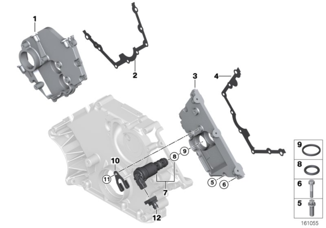 2007 BMW X5  O-Ring Diagram for 11367513222