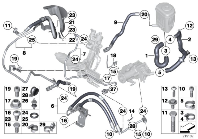 2011 BMW 750Li  Hex Bolt Diagram for 07119904094
