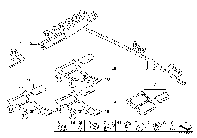2010 BMW 328i xDrive  Threaded Bolt Diagram for 51439127763