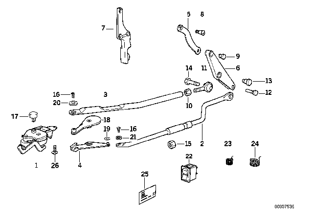 1991 BMW 318i  Hex Bolt Diagram for 07119913616