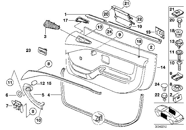 1997 BMW Z3 Hex Bolt Diagram for 07119904058