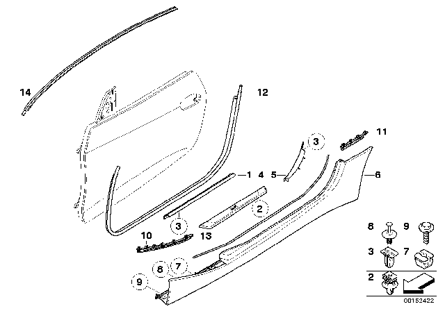2006 BMW Z4 M Screw, Self Tapping Diagram for 07119906259