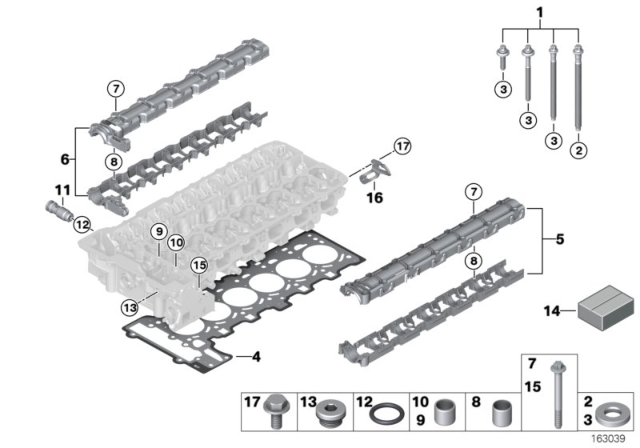 2007 BMW 335i Washer Diagram for 11127561436