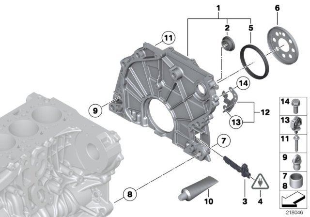 2017 BMW 328d xDrive  Asa-Bolt Diagram for 11147797493