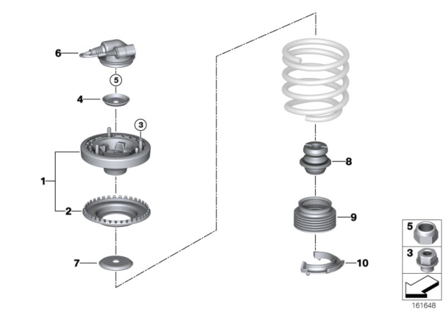 2011 BMW M3 Hex Nut Diagram for 51717895241