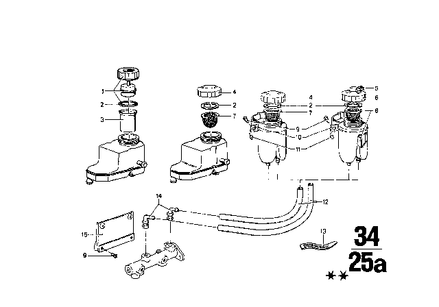 1976 BMW 2002  Strainer Tube Diagram for 34321120843