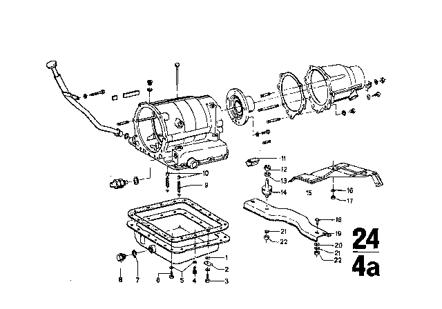 1972 BMW 2002  Stop Nut Diagram for 51481841216