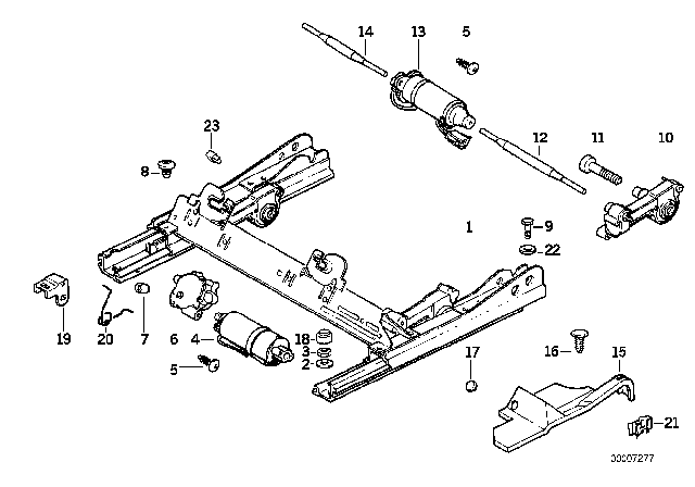 1992 BMW 318i  Hex Bolt Diagram for 52108211438