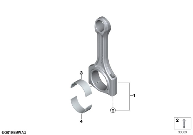 2012 BMW 650i xDrive  Piston Diagram for 11257647339