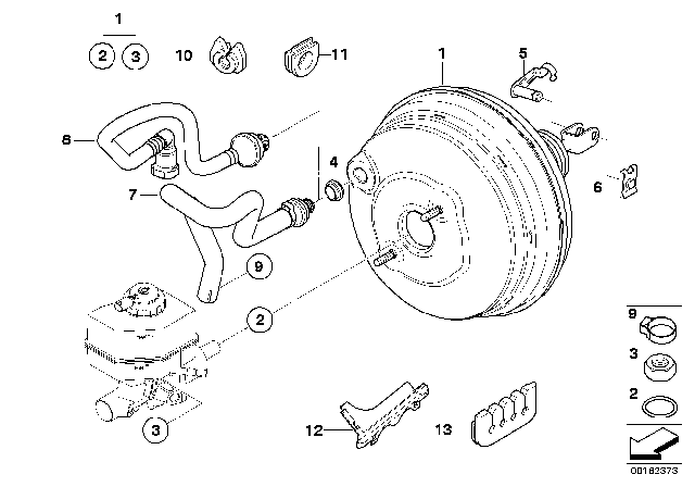 2004 BMW X3  Blind Plug Diagram for 35411163890