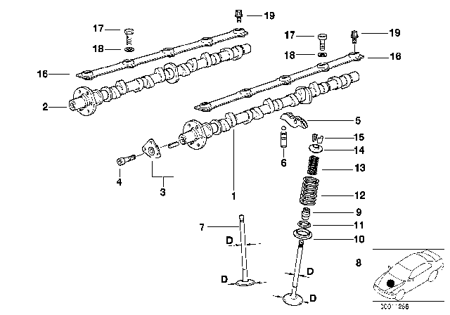 1995 BMW 850Ci  Adapter Diagram for 11311718733