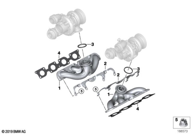 2015 BMW Alpina B7 xDrive  Gasket Diagram for 11627576991