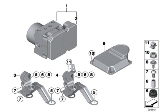 2016 BMW 435i xDrive  Line Clip, Single Diagram for 34306792968