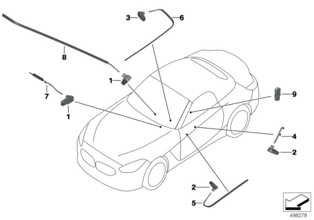 OPTICAL CONDUCTOR, CONTOUR L:639900 Diagram for 63317938057