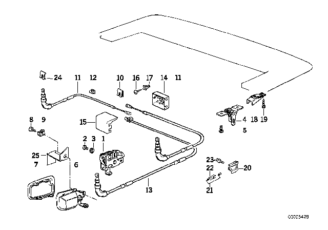 1997 BMW 318i  Fillister Head Screw Diagram for 51248166982