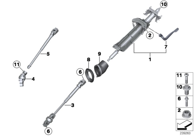 2015 BMW X3  Cup Diagram for 32306790365