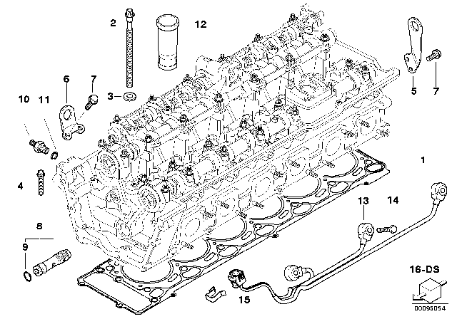 2006 BMW 760Li  Shackle Diagram for 11127511610