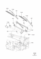 Diagram for 2005 Ford Escape Windshield - Wiper & Washer Components