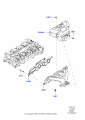 Diagram for 2010 Ford Fusion Exhaust Manifold