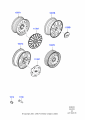 Diagram for 2004 Ford Focus Wheels
