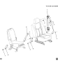 Diagram for 2007 GMC Sierra Front Seat Belts