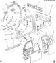 Diagram for 2007 GMC Sierra Back Panel